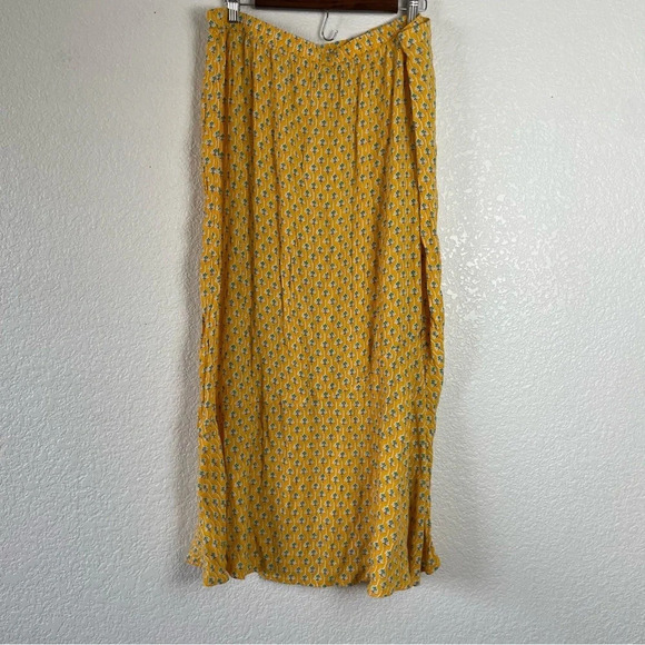 RHODE x Target Dainty Lotus Midi Skirt Size XXL Fall Autumn Floral - Picture 4 of 9